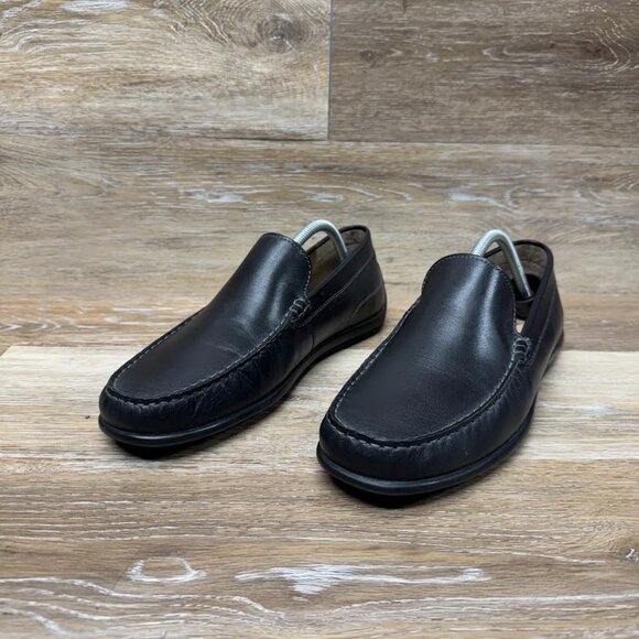 Ecco Classic Moc 2.0 Black Leather Loafers Men´s Size...
